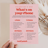 Galentine's Day Phone Game Printable
