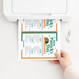 St Patricks Day Phone Game What's On Your Phone Printable