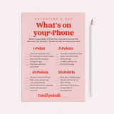 Galentine's Day Phone Game Printable by LittleSizzle
