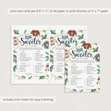 Ugly Sweater Party Game What's On Your Phone Printable