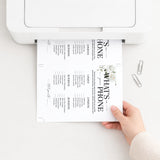 Wedding Shower Game Printable Whats On Your Phone