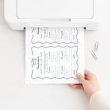 Wavy Border Grad Party Games Bundle Printable