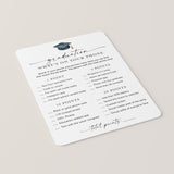 Graduation Phone Game Printable What's On Your Phone