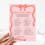 Girls Night Games Printable Wavy Border