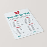 Nurses Party Game What's On Your Phone Printable