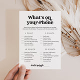 Fun Icebreaker Game What's On Your Phone Printable