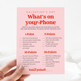 Red and Pink Galentines Party Games Printable