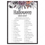 Which Witch Game with Answers Printable by LittleSizzle