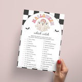 Ghouls Halloween Party Game Which Witch Printable