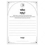 Who Am I Bridal Shower Icebreaker Game Printable Celestial Theme by LittleSizzle
