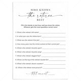 Who Knows The Retiree Best Game for Retirement Party | Instant Download by LittleSizzle
