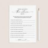 Who Knows The Retiree Best Game for Retirement Party | Instant Download by LittleSizzle