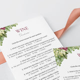 Printable Wine Trivia with Answers