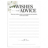 Happy Anniversary Wishes & Advice for the Couple Printable Cards by LittleSizzle