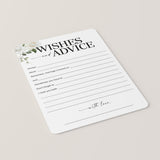 Wishes And Advice For Newlyweds Printable