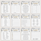 Witchcraft Halloween Party Games Bundle Printable by LittleSizzle