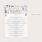 Halloween Superstition Trivia with Answer Key Printable