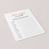 Girl Birthday Word Scramble Game Printable