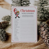 Scrambled Words Christmas Party Game Printable