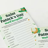 Saint Patricks Day Game Word Scramble with Answers PDF