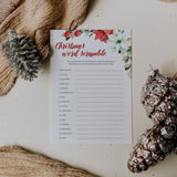 Christmas Word Scramble Game Printable
