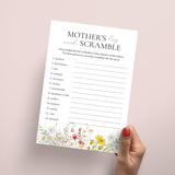 Mother's Day Word Scramble with Answers Printable
