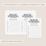 Housewarming Word Scramble Game with Answers Download