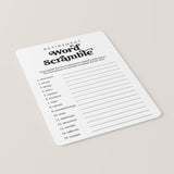 Office Retirement Party Game Printable Word Scramble with Answer Key