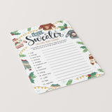 Printable Ugly Christmas Sweater Party Game Word Scramble with Answers