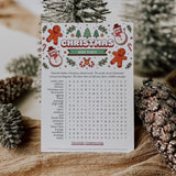 Printable Christmas Word Search with Answers