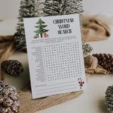 Xmas Word Search Game Printable