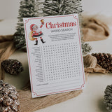 Printable Christmas Party Activity Word Search