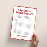 Printable Christmas Word Search Puzzle