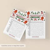 Printable Christmas Word Search with Answers