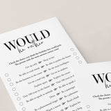 Modern Birthday Games for Him Printable