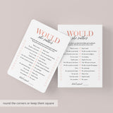 Modern Blush Birthday Games for Her Printable