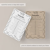 Wavy Border Grad Party Games Bundle Printable