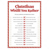 Christmas Would You Rather Questions for Adults by LittleSizzle