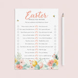 Easter Would You Rather Questions Printable by LittleSizzle