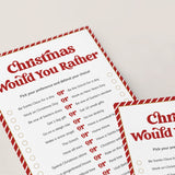 Christmas Would You Rather Questions for Adults