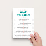Medical Would You Rather Questions Printable