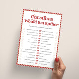 Christmas Would You Rather Questions for Adults