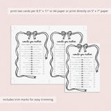 Couple Would You Rather Questions Printable