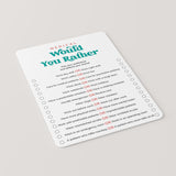 Medical Would You Rather Questions Printable