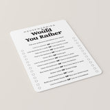 Housewarming Would You Rather Game Digital Download