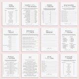 Printable 85th Birthday Games for Her Born in 1941 by LittleSizzle