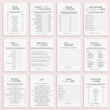 Printable 35th Birthday Games for Her Born in 1991 by LittleSizzle