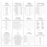Printable 55th Birthday Games for Her Born in 1971 by LittleSizzle