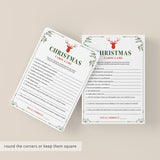Vintage Christmas Theme Party Game Bundle Printable