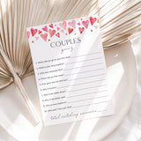 Fun Couples Quiz Questions Printable
